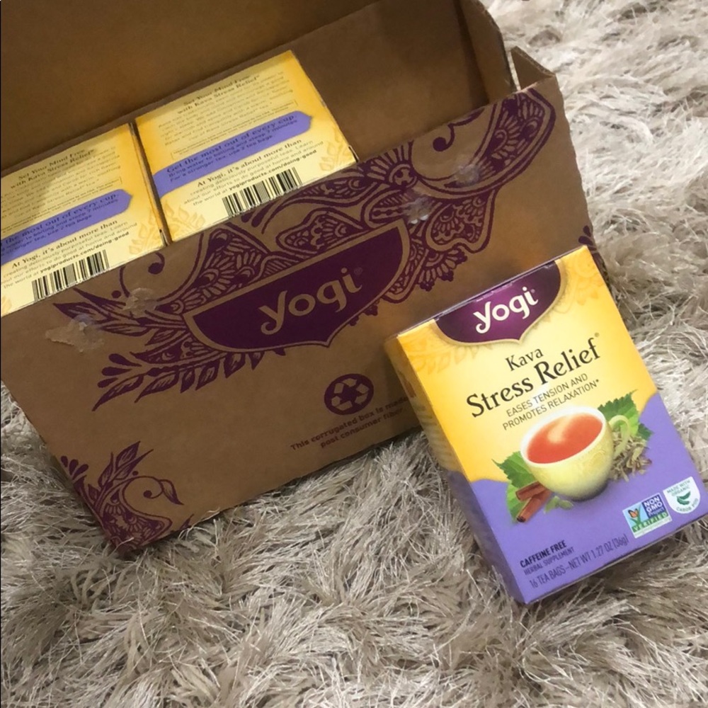 YOGI stress relief tea 6 pack